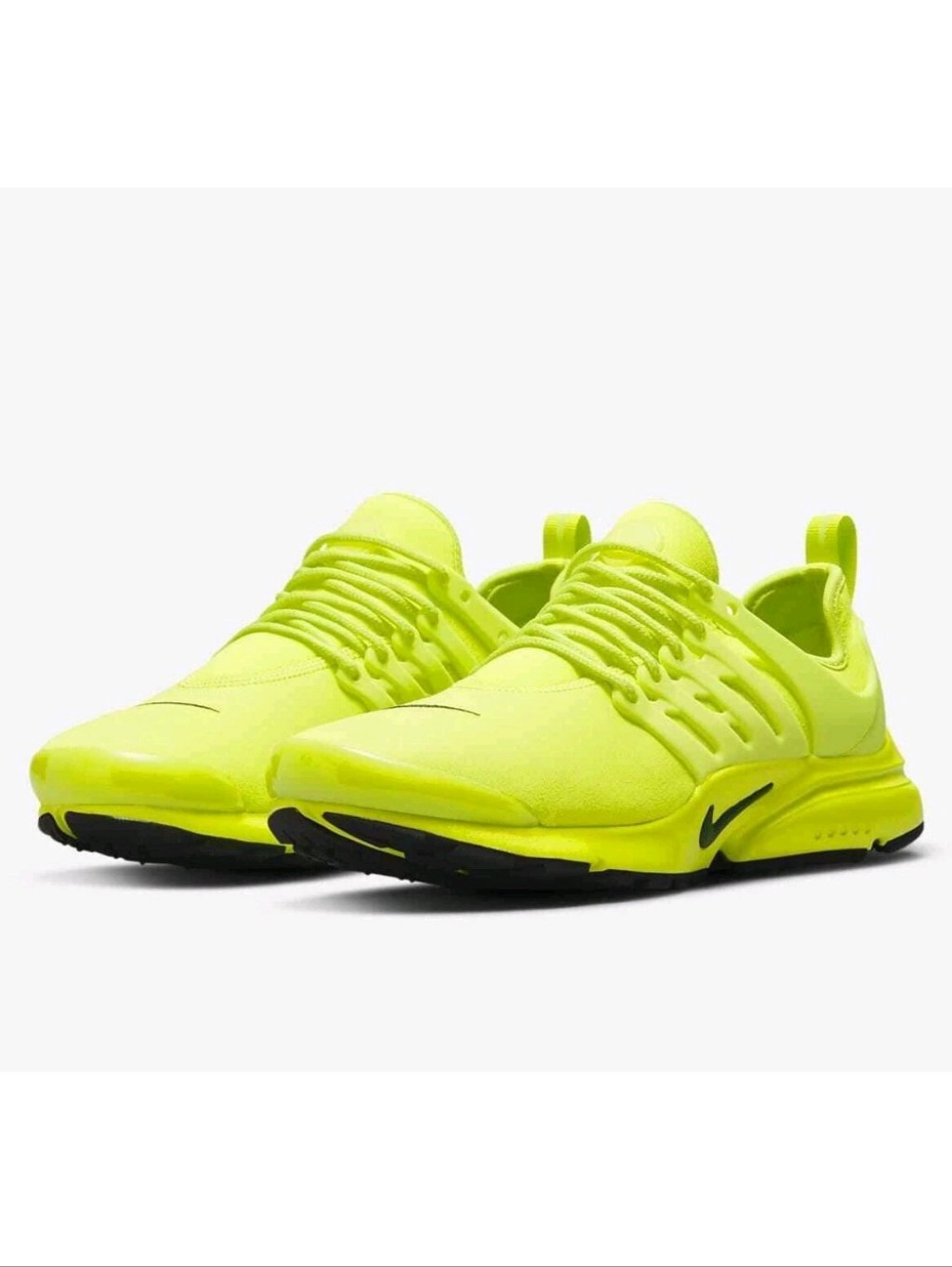 Nike Air Presto Womens Shoes In Atomic GreenBlack Size 11